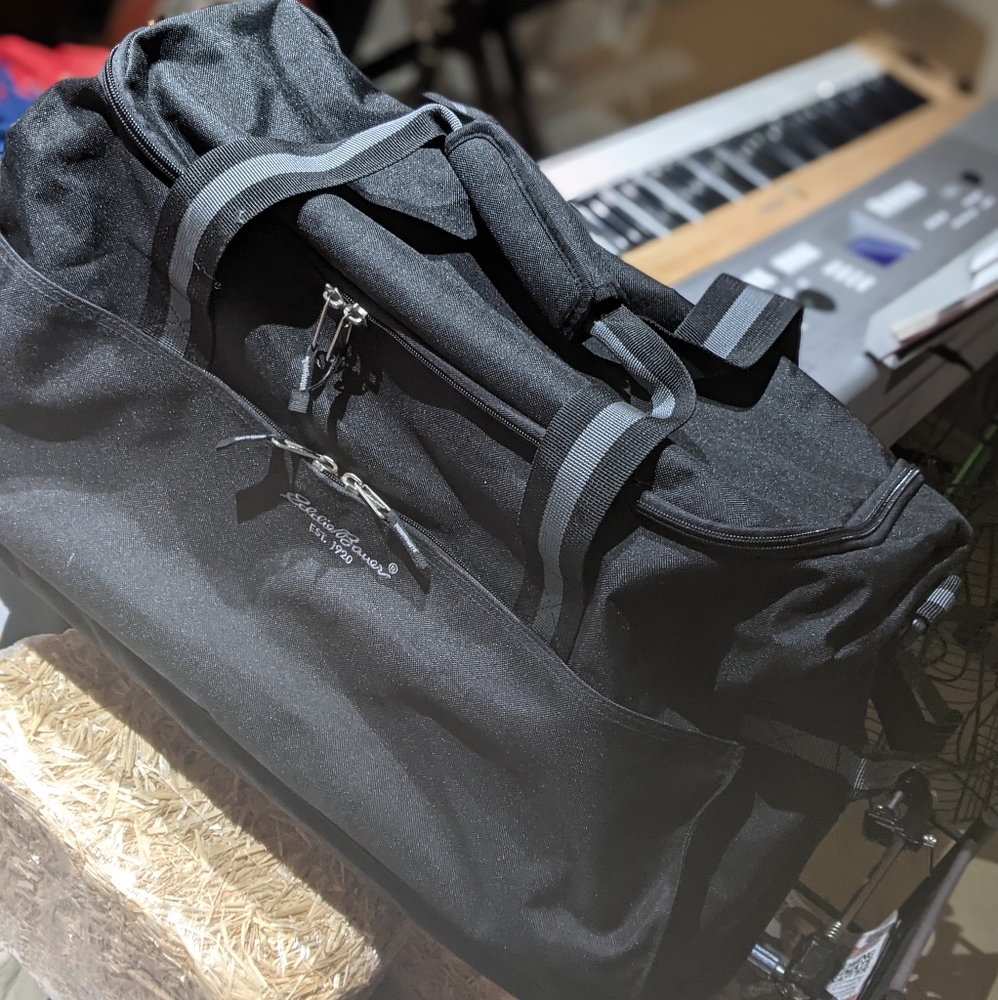 Eddie Bauer Large Rolling Duffle Bag